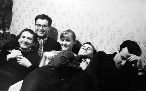 С друзьями. 1965